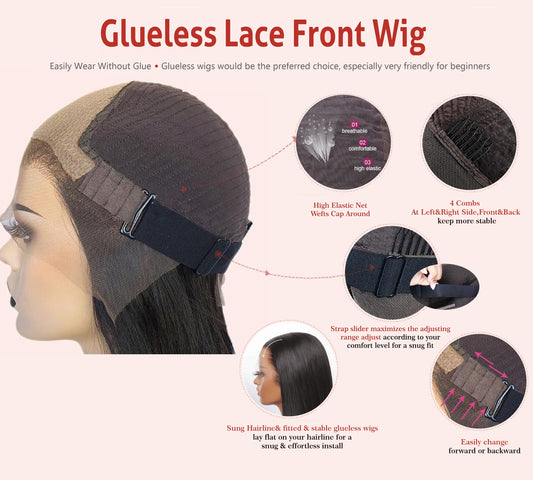 The Easy, Beginner-Friendly Method to Install a Lace Front Wig without Glue (or sew-in) – Perfectly