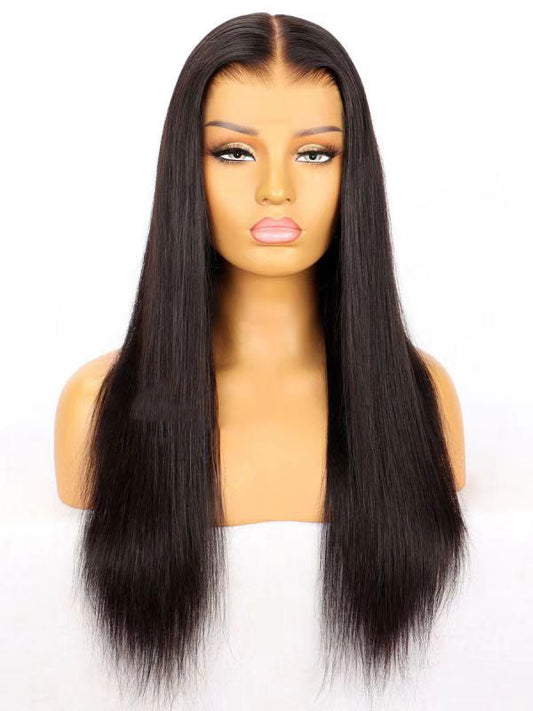 Luxury 6inches Part HD Lace Wig Silky Straight Hair New Clean Hairline[LHD09]