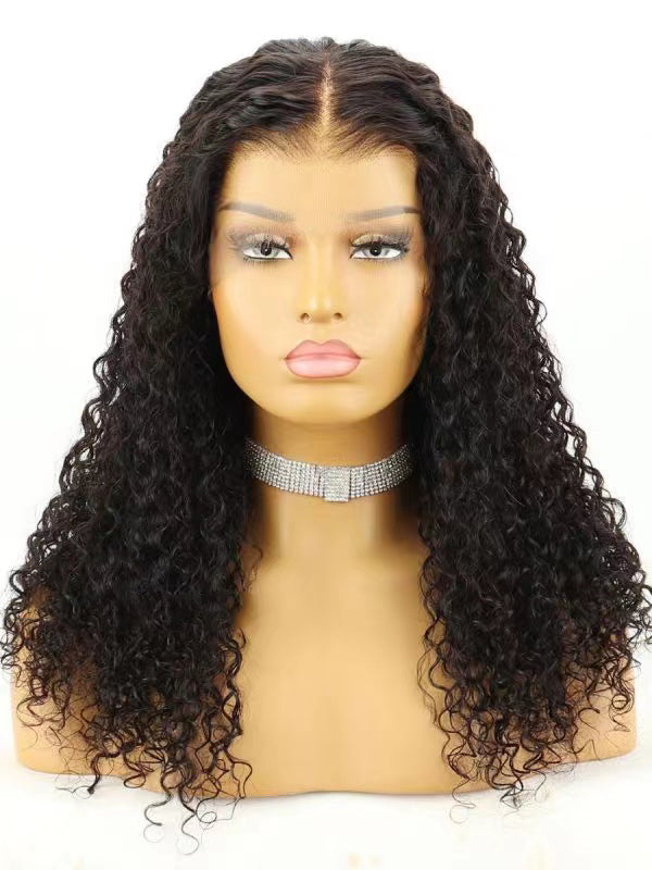 Luxury 6inches Part HD Lace Wig Big Curly Hair New Clean Hairline[LHD146]