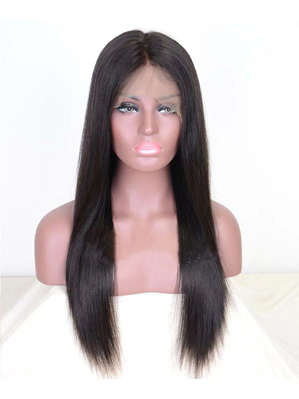 Silky Straight Brazilian Virgin Hair 360 Lace Wigs [SGLW013]