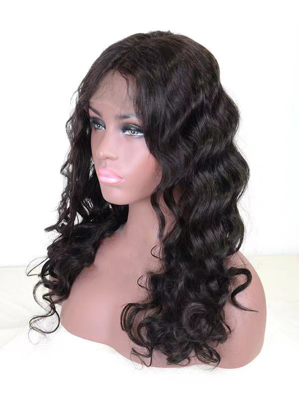 Body Wave Indian Remy Hair Glueless Lace Front Wig[BSW087]