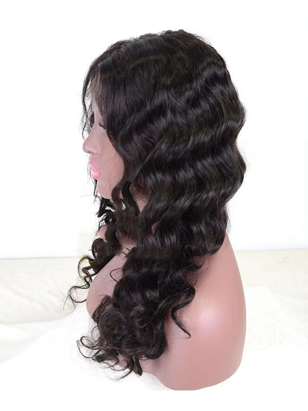 Body Wave Indian Remy Hair Glueless Lace Front Wig[BSW086]