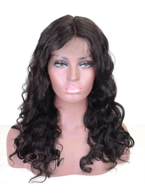 Body Wave Indian Remy Hair Glueless Lace Front Wig[BSW084]