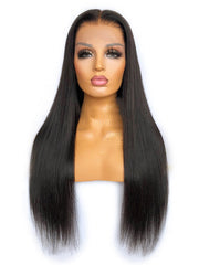 Victoria Real Human Hair Wig Pre-Plucked Straight Wig HD Lace [VWS100]