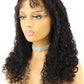 Luxury 6inches Part HD Lace Wig Deep Curly With Curly Baby Hair Clean Hairline[LHD12]