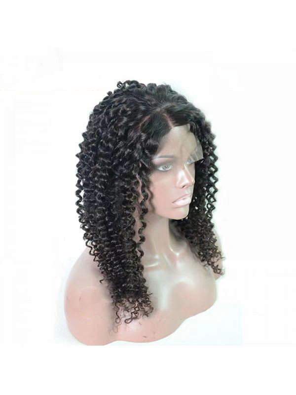 Water Wave Chinese Virgin Hair Glueless Lace Front Wig [WSW096]