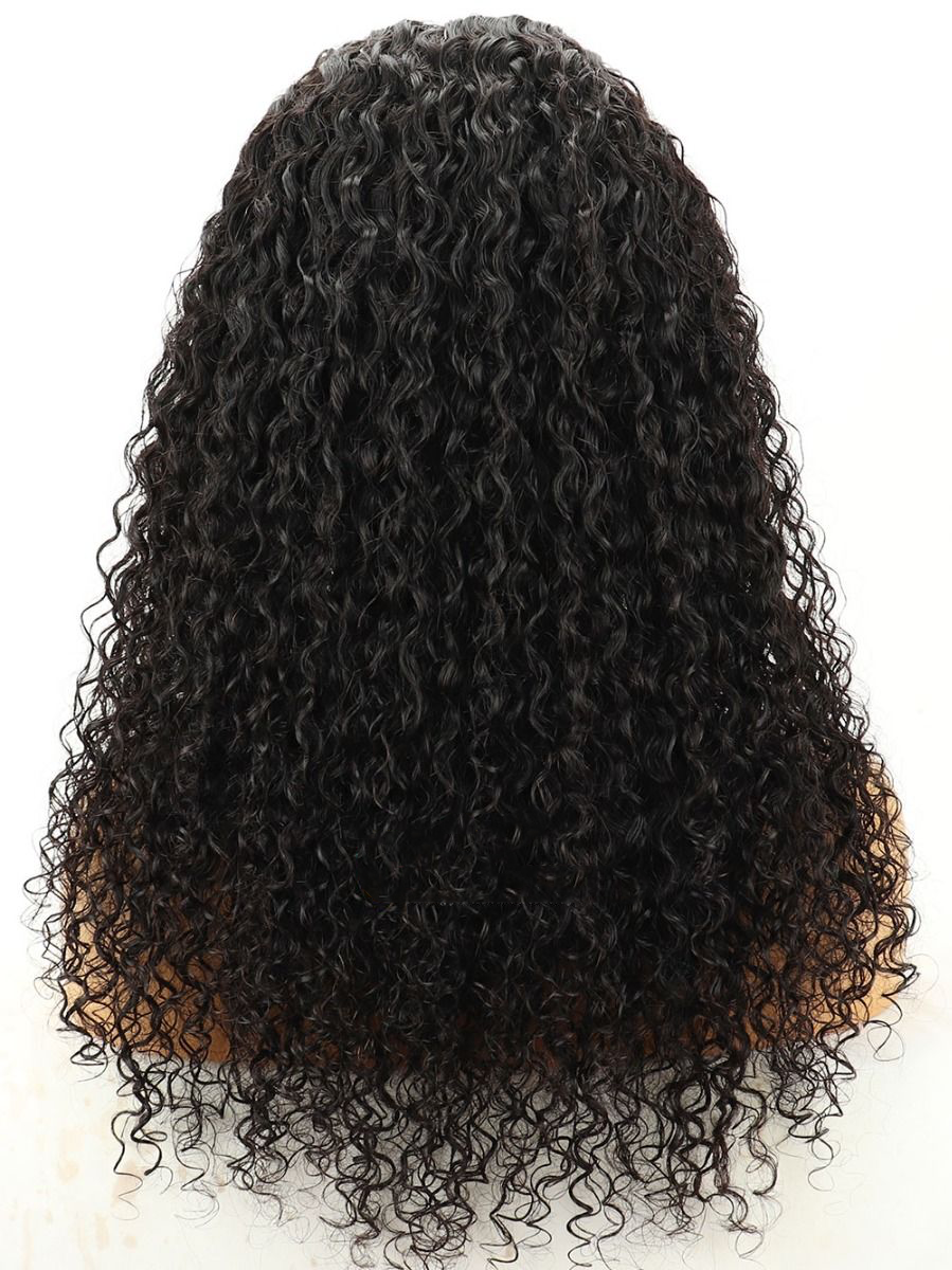 Luxury 6inches Part HD Lace Wig Big Curly Hair New Clean Hairline[LHD146]
