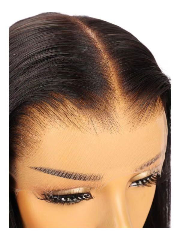 Luxury 6inches Part HD Lace Wig Silky Straight Hair New Clean Hairline[LHD09]