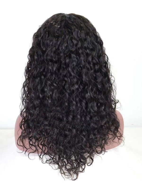 Heavy Density Curly indian remy hair 360 lace wig [HGLW007]