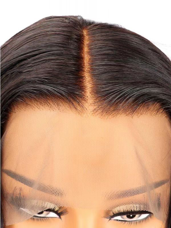 Invisable HD Lace Silky Straight Indian Remy Hair 360 Wigs Clean Hairline[HGLW001]