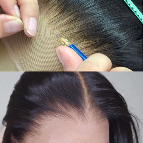 Heavy Density Kinky Straight Brazilian Virgin Hair 360 Lace Wigs