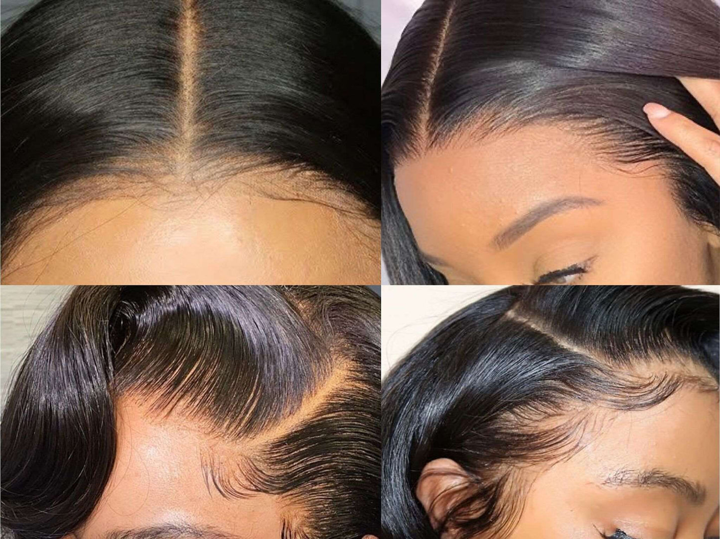 Celebrity Zoe Saldana Wavy Style Indian Remy Hair Glueless Lace Front Wigs